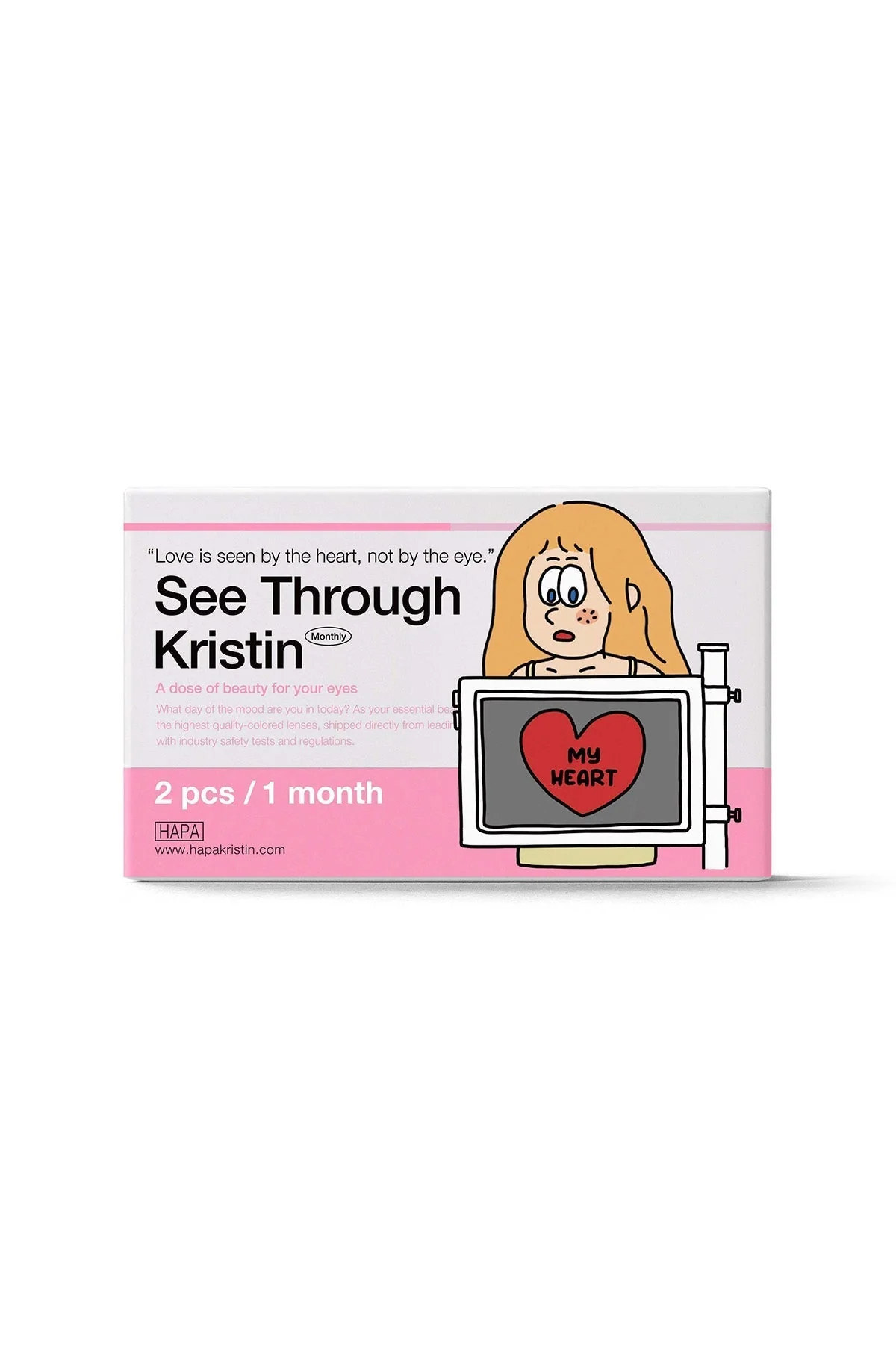 See Through Kristin - Ash Brown - Image 3