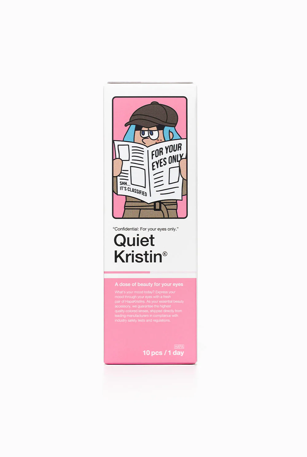 Quiet Kristin 1Day - Glow Black - Image 3